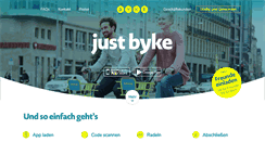 Desktop Screenshot of byke.de